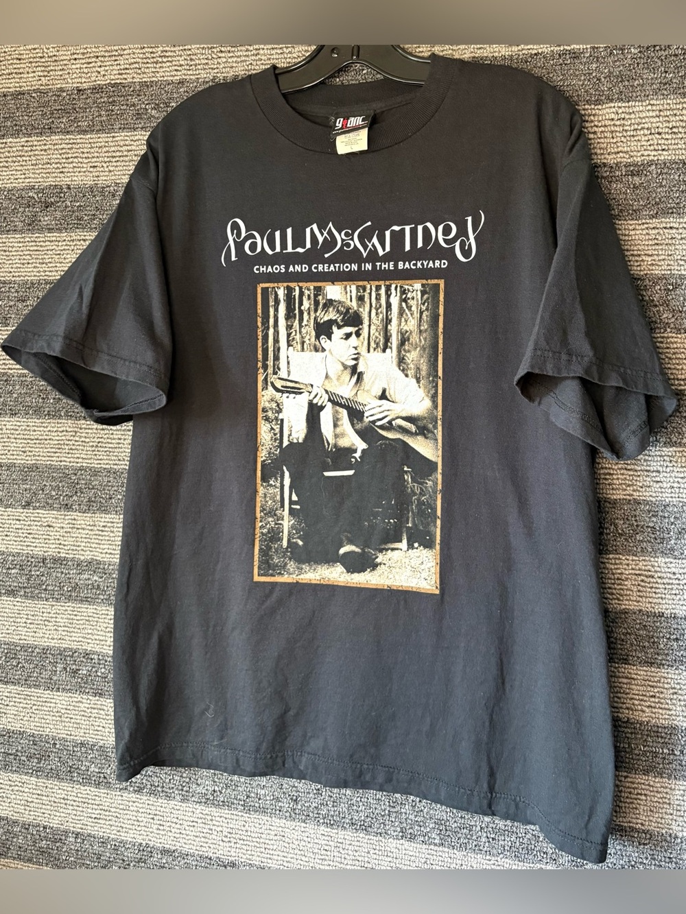 Vintage Paul McCartney 2005 Chaos and Creation in the Backyard Tour T-Shirt L
